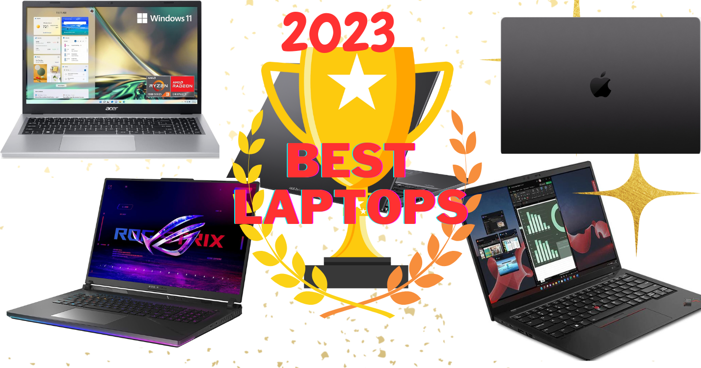 Top Performing Laptops of  2023 in all Categories