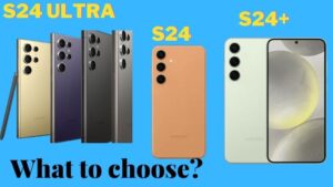 "Image shows all the S24 series devices"