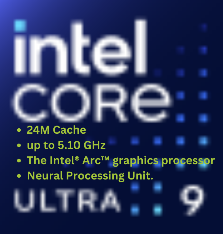 "illustration of the intel core Ultra 9"