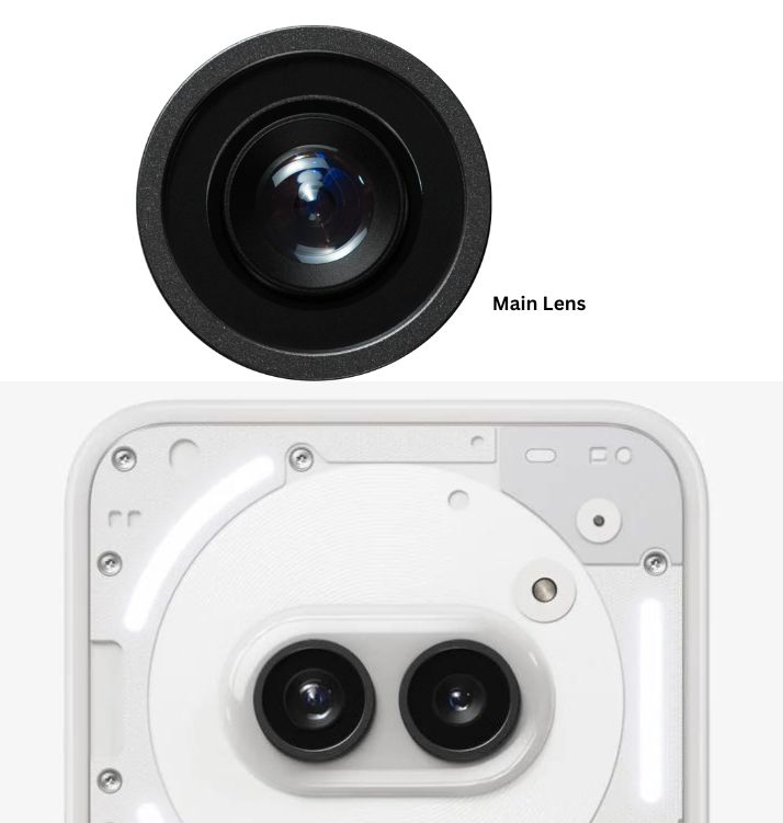 "Image of nothing(2a) camera lenses"