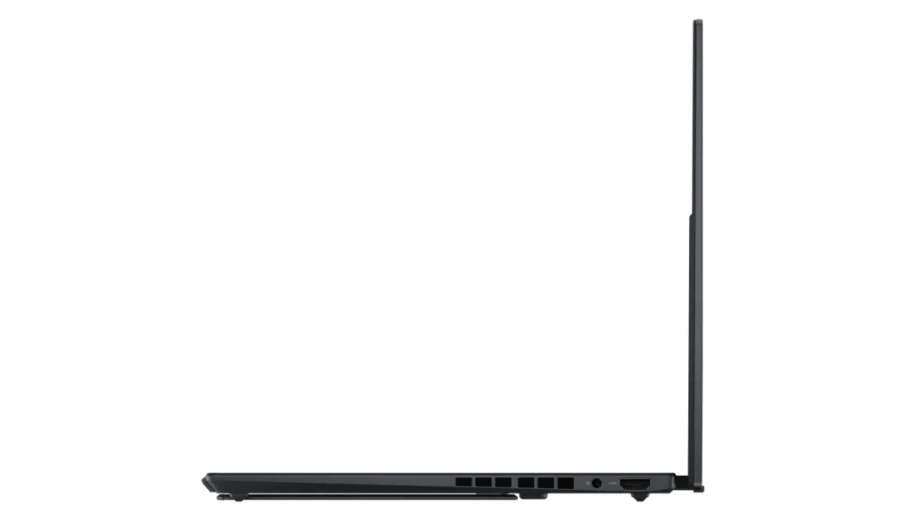 "ASUS ZenBook Duo (2024) UX8406 left side ports"