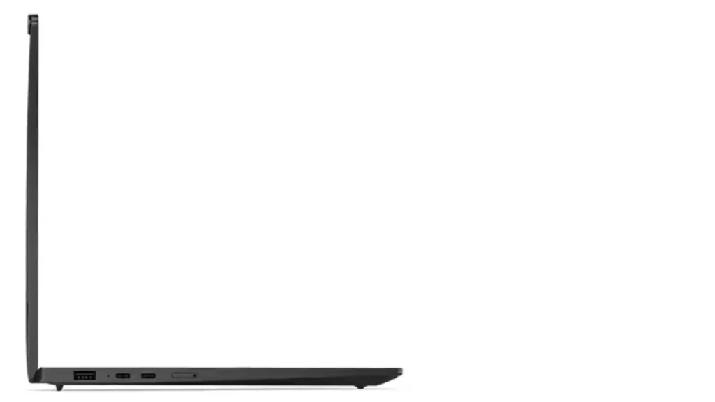 "ThinkPad X1 Carbon Gen 12 (14ʺ Intel) Laptop right side ports"