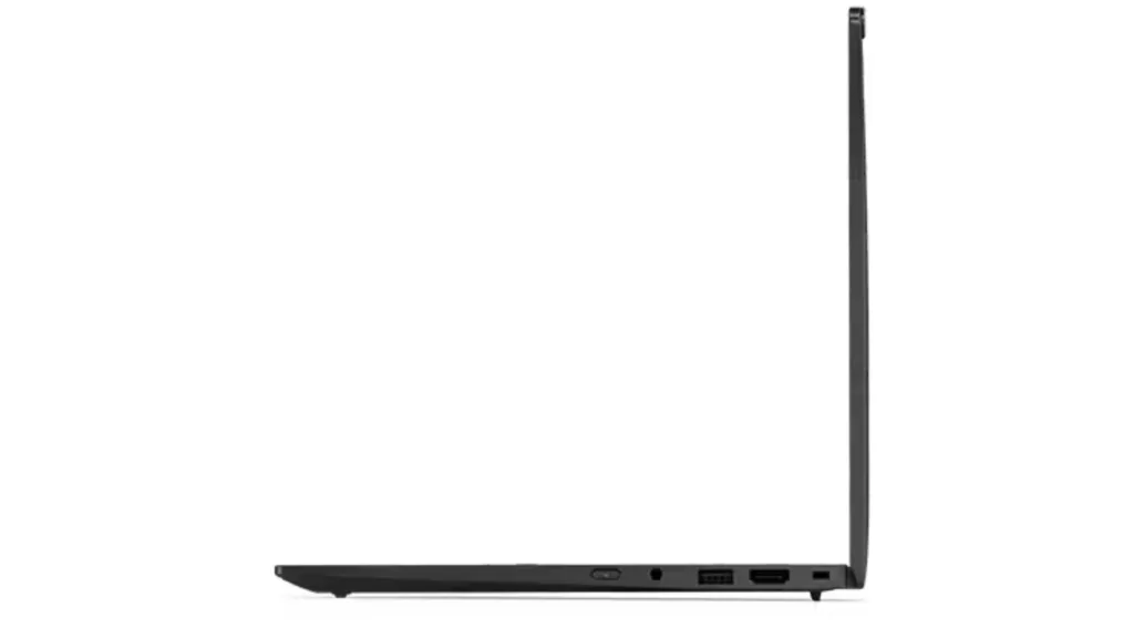 "ThinkPad X1 Carbon Gen 12 (14ʺ Intel) Laptop side ports"