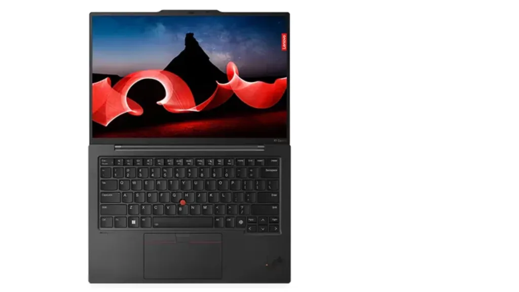 "ThinkPad X1 Carbon Gen 12 (14ʺ Intel) Laptop top photo"