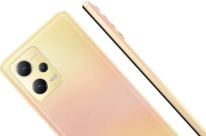 "Xiaomi Redmi 5G Gold color"